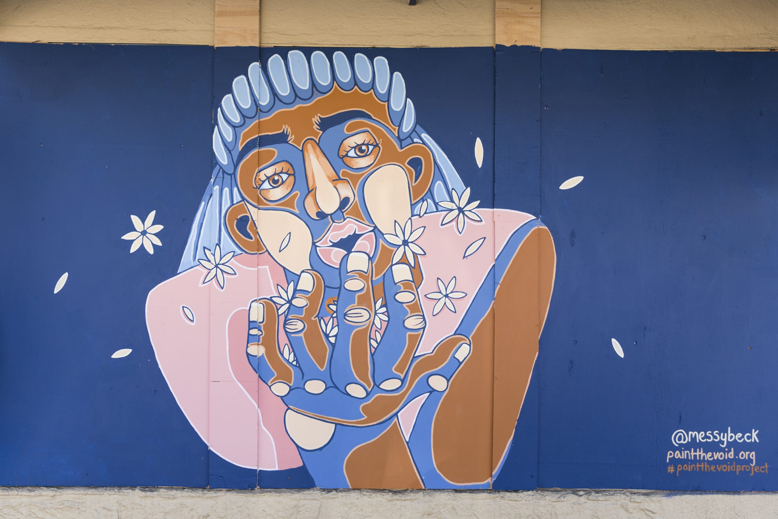 Paint the Void show spotlights murals that brightened the streets