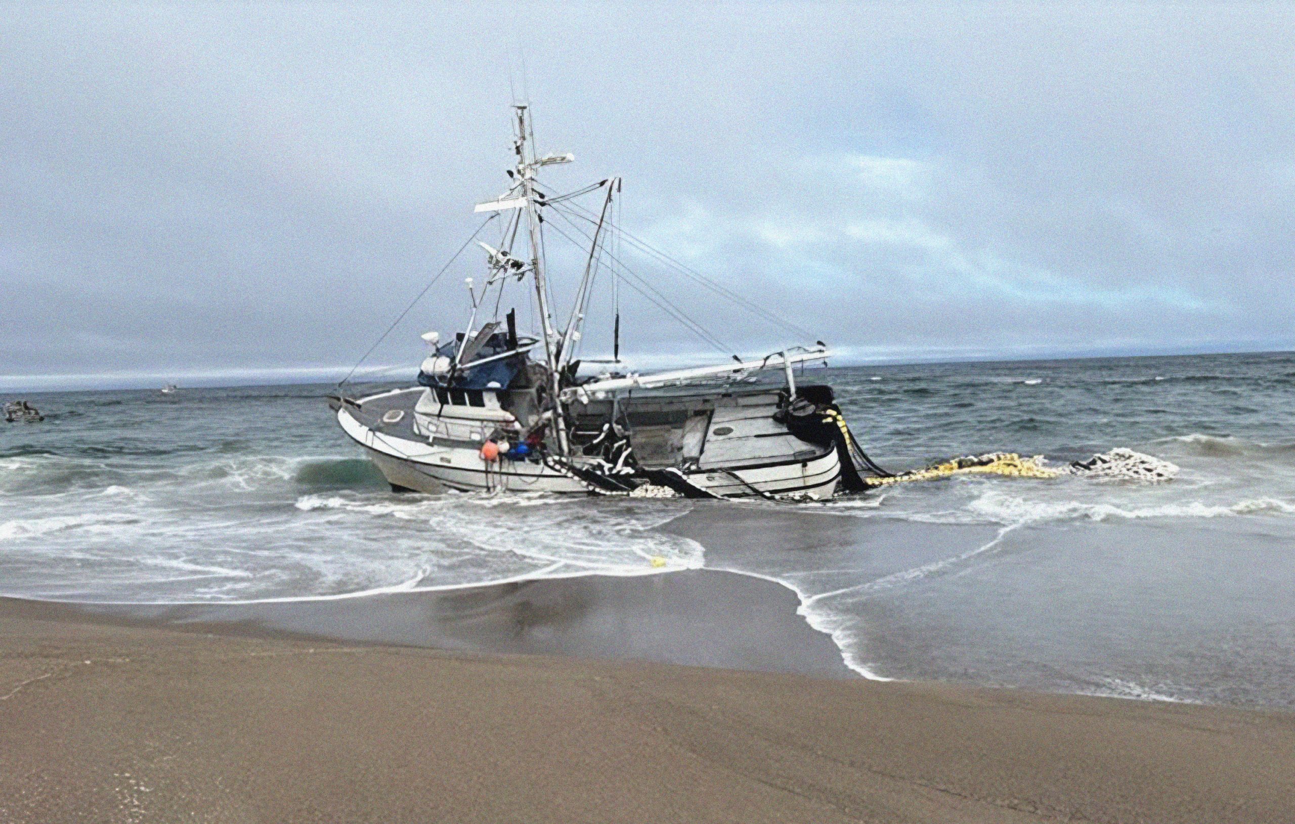 No injuries, pollution after vessel runs aground at Point Reyes, Coast Guard says
