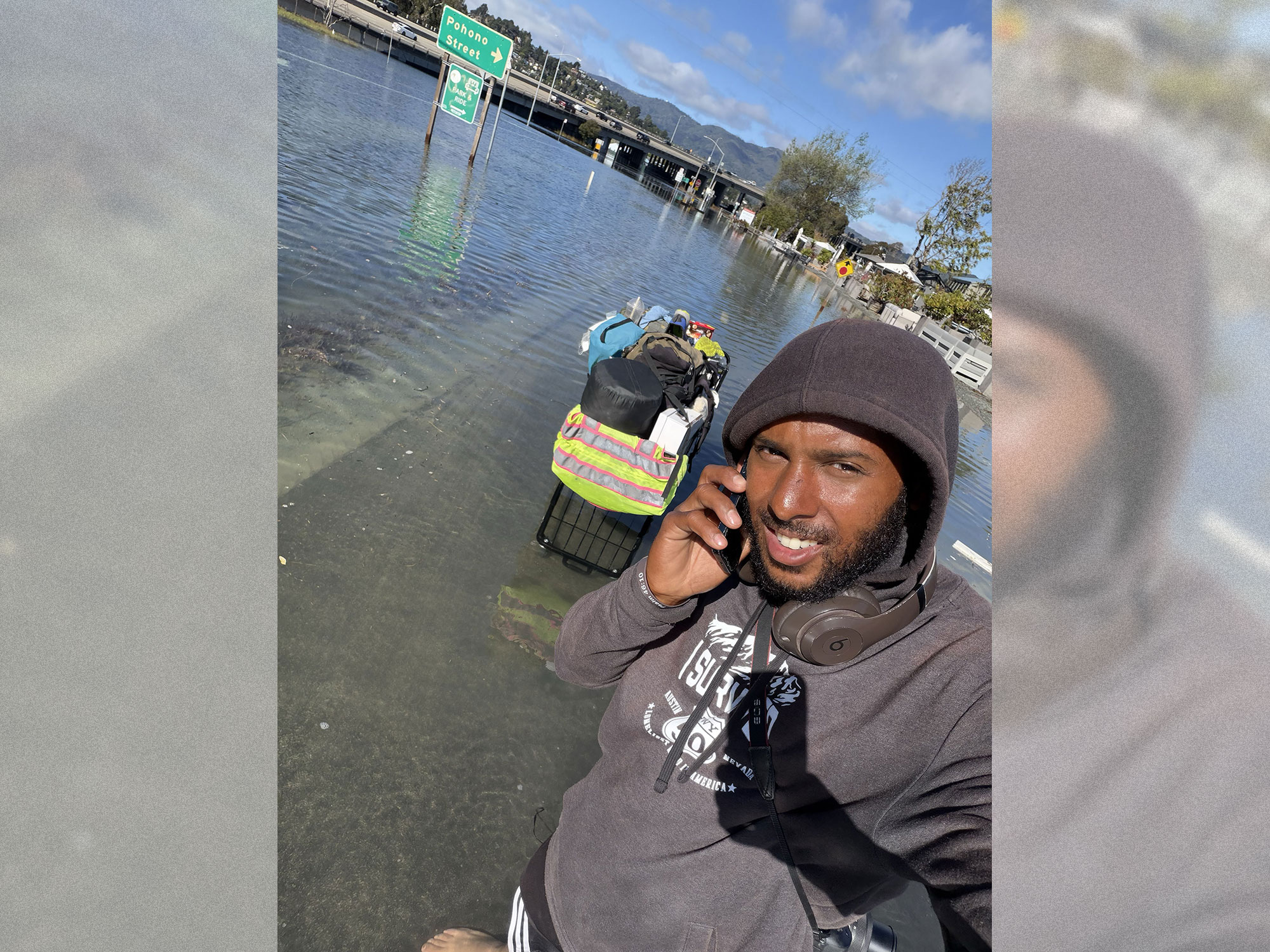 Man reaches Bay Area after walking across the country from the Bronx to San Francisco